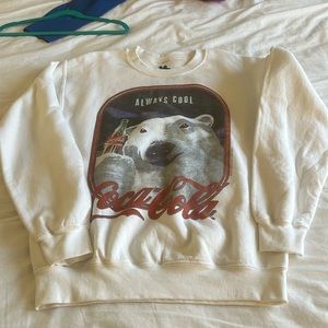 Vintage looking Coca Cola sweatshirt